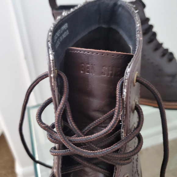 Ben Sherman  men's lace-up boots size 12. - Picture 9 of 10